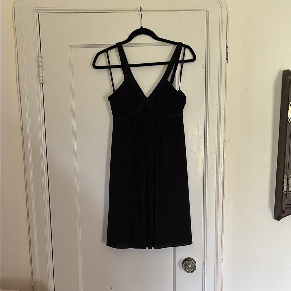 BCBGMaxAzria Black Mini Dress
